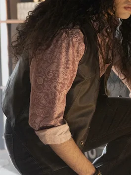 The Winchesters Carlos Cervantez Leather Vest