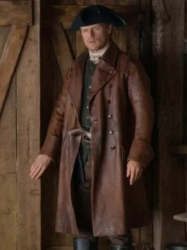 Outlander S05 Jamie Fraser Leather Coat