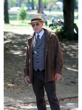 The Blacklist James Spader Brown Jacket front