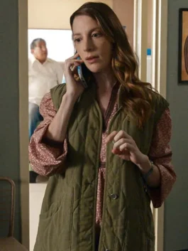 The Blacklist Kendall Bostwick Quilted Vest back