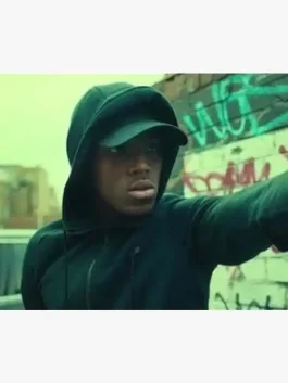 Top Boy Jamie Black Hoodie back