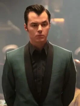 Alfred Pennyworth Blue Blazer
