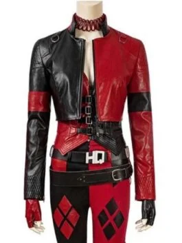 Live Fast Die Clown Harley Quinn Jacket