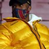 Ansu Fati Yellow Puffer Jacket