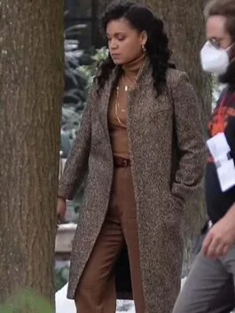 The Noel Diary 2022 Rachel Brown Trench Coat