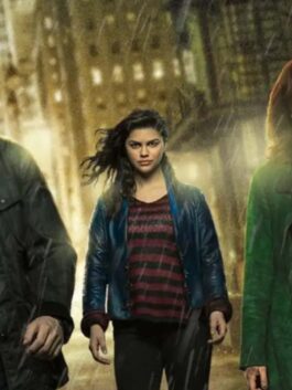 Gotham Knights Harper Row Leather Jacket