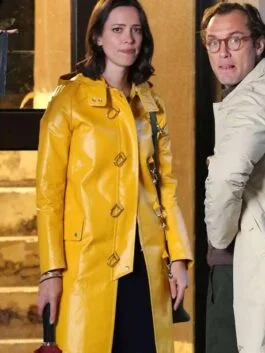 A Rainy Day In New York Ashleigh Yellow Coat