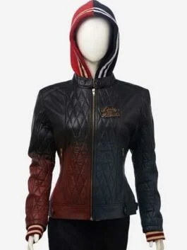 Harley Quinn Daddy’s Lil’ Monster Quilted Jacket