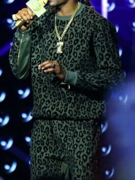 Snoop Dogg Leopard Print Tracksuit