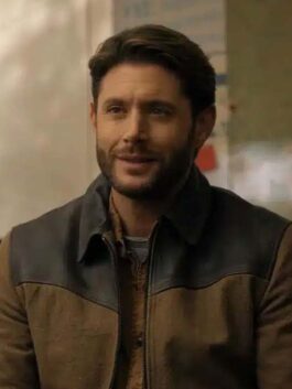 Big Sky S03 Jensen Ackles Brown Leather Jacket