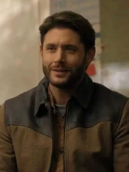 Big Sky S03 Jensen Ackles Brown Leather Jacket