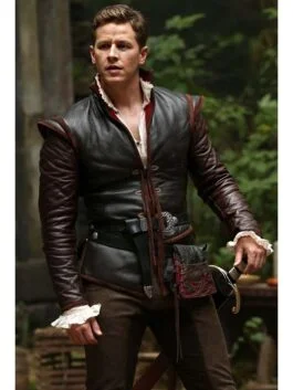 Once Upon a Time Prince Charming Leather Jacket