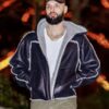 Hudson Yards Evan Fournier Leather Jacket