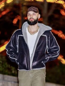 Hudson Yards Evan Fournier Leather Jacket