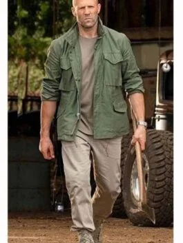 Hobbs & Shaw Deckard Shaw Green Jacket