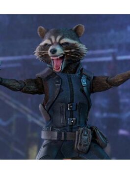 Rocket Raccoon Guardians Of The Galaxy Vol 2 Leather Vest
