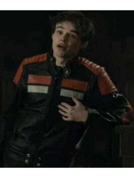 Jason Todd Titans S03 Cafe Racer Leather Jacket