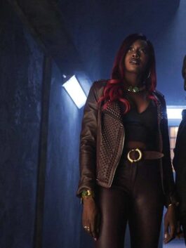 Titans Kory Anders Studded Leather Jacket