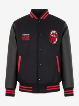 AC Milan X Rolling Stones Varsity Jacket