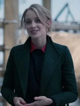 Mistletoe Ranch Aimee Tremblay Green Coat