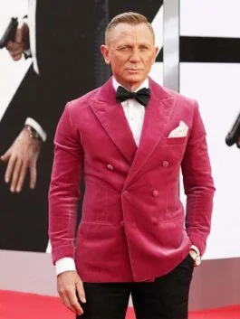 Daniel Craig Pink Jacket