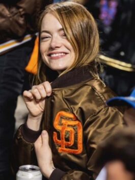 San Diego Padres Emma Stone Jacket