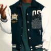 Neutrals Country Club Varsity Jacket