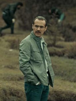 Erik Hayser Dark Desire Green Cotton Jacket