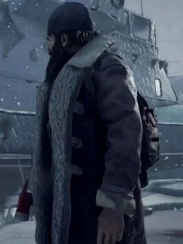 World War Z Sergey Popov Leather Coat