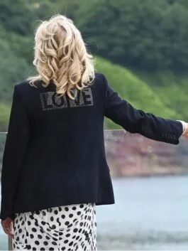 Jill Biden Love Coat