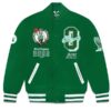 OVO x NBA Boston Celtics Varsity Jacket