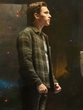 Spider Man No Way Home Peter Parker Plaid Jacket