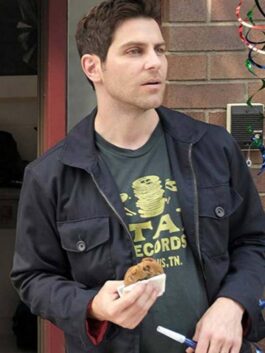 A Million Little Things Eddie Saville Black Jacket