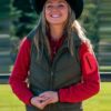 Amy Fleming Heartland Green Puffer Vest