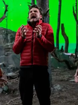 The Bubble Dieter Bravo Red Jacket