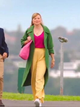 My Life Is Murder S03 Alexa Crowe Green Coat