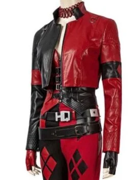 Live Fast Die Clown Harley Quinn Jacket
