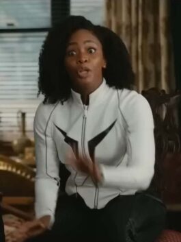The Marvels Monica Rambeau White Jacket