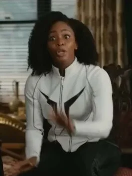 The Marvels Monica Rambeau White Jacket