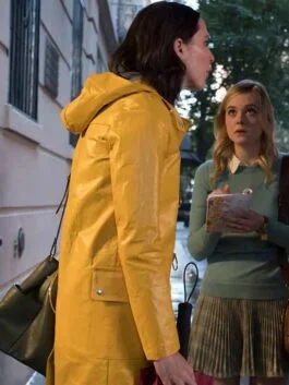 A Rainy Day In New York Ashleigh Yellow Coat