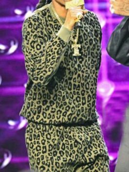 Snoop Dogg Leopard Print Tracksuit