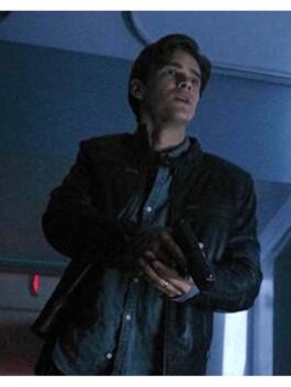 Brenton Thwaites Titans Leather Jacket