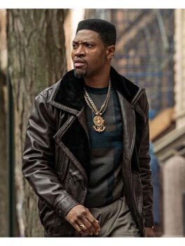 London Brown Power Book III Leather Jacket