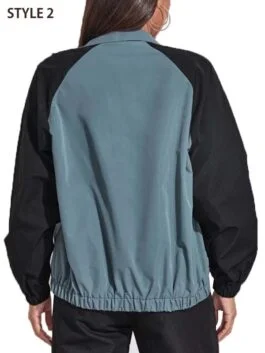 Raglan Sleeve Wind Jacket