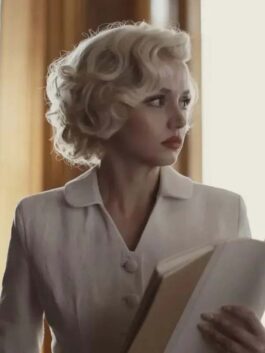 Blonde 2022 Norma Jeane White Blazer