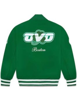 OVO x NBA Boston Celtics Varsity Jacket