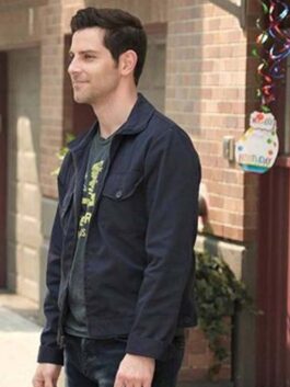 A Million Little Things Eddie Saville Black Jacket