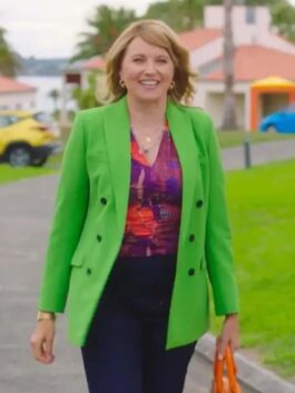 My Life Is Murder Alexa Crowe Green Blazer