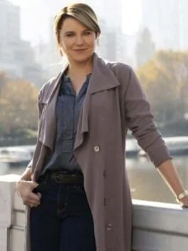 My Life Is Murder Alexa Crowe Trench Coat