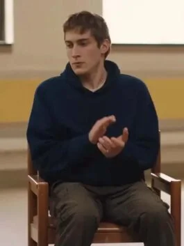I Love My Dad Franklin Blue Hoodie